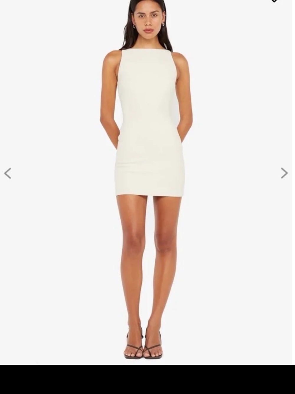 bec + bridge |Clover mini dress | Vanilla Bean | Size 6